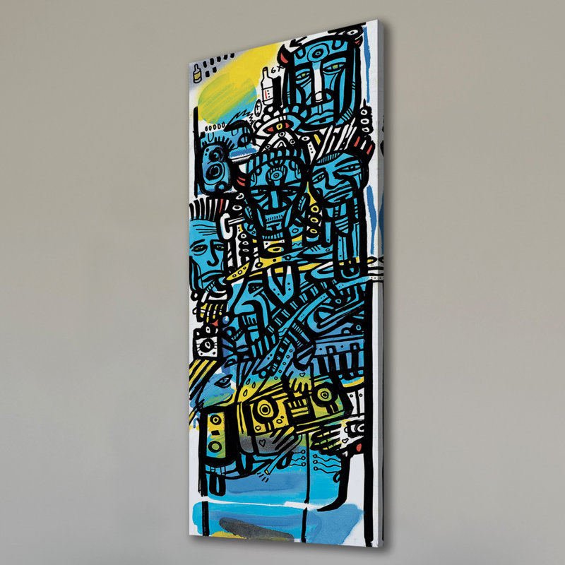 Totem by Josh Ruggs - Wrapped Canvas Print, 76 cm H x 25 cm W