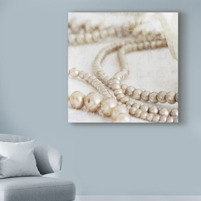 « antique perles », reproduction de photo sur toile tendue
