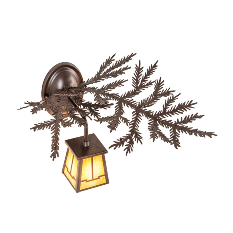 Pine Branch 1 - Light Armed Sconce