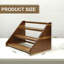 Freestanding Wood Spice Rack