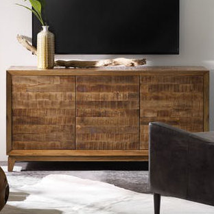 Mango Finish 64" Entertainment Console