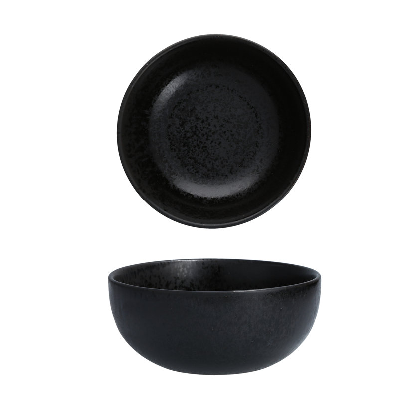Fortessa Sound 24 oz. Cereal Bowl, Midnight Black