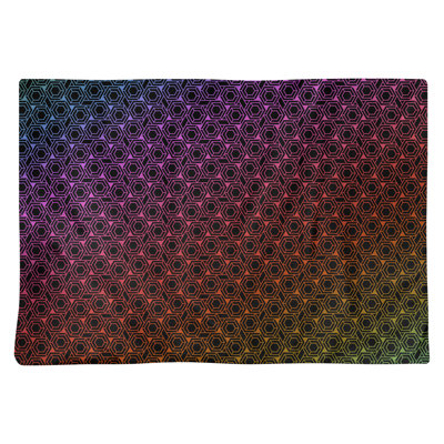 Katelyn Elizabeth Polyester Abstract Rectangle Placemat