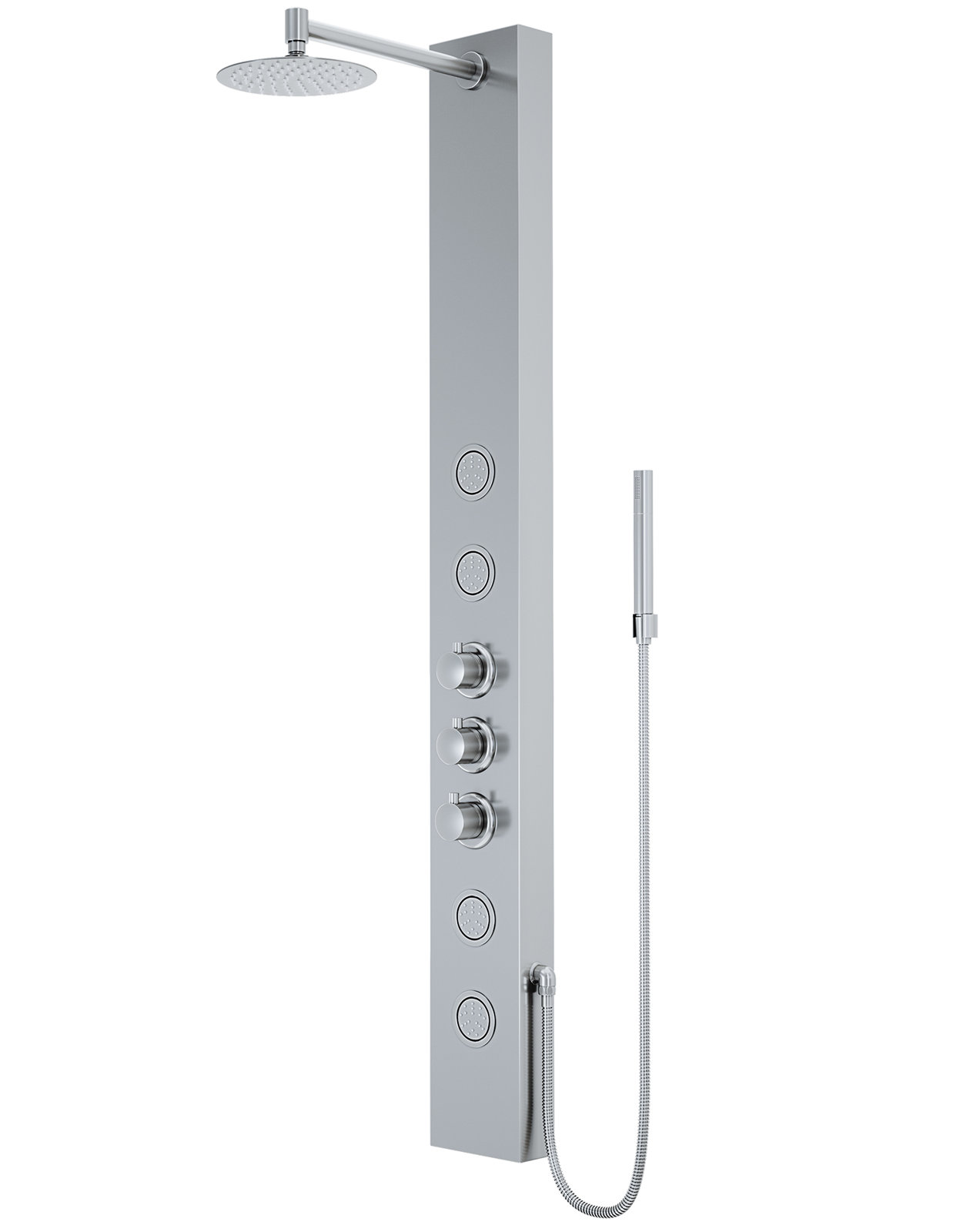 Ellington EZDivert™ 4-Jet Shower System, Stainless Steel