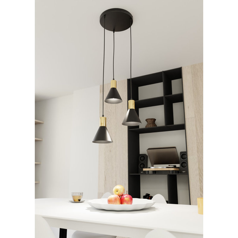 Aison 3 - Light Pendant, Matte Black