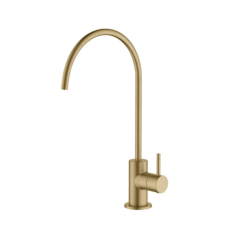 Circular Cold Water Dispensers, Brushed Brass