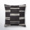 Chanterelle Embroidered Cotton Throw Pillow