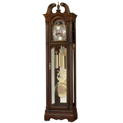 214cm Solid + Manufactured Wood Grandfather Clock