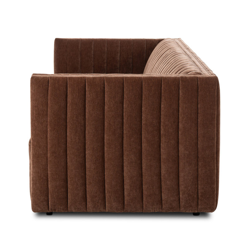 Augustine 97" Sofa, 26.5" H x 88" W x 35" D, Amici Tobacco