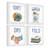 " Perfect Laundry " 4 Piece Art Watercolor Painting-61069474