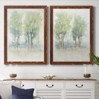 «Spontane Landscape I», toile encadrée de qualité supérieure - prête à être accrochée