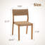 Ensemble de chaises d'extérieur en osier (ensemble de 4)