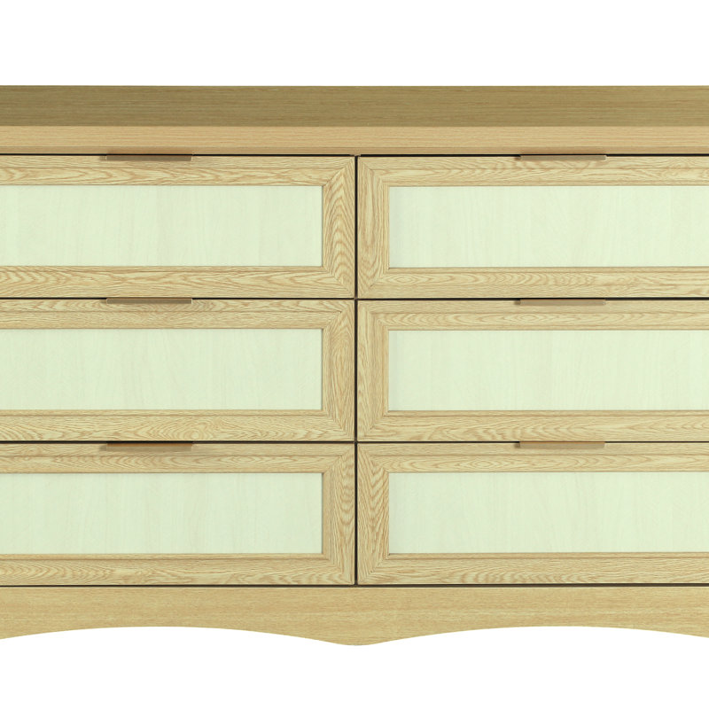 Commode contemporaine à six tiroirs
