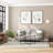 Upholstered Split Back Futon Sofa With Curved Arms And Solid Wood Legs-88754076