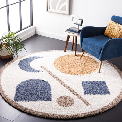 Tapis à poil long Calico
