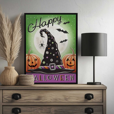«Magical Halloween Witch Hat I» par Elizabeth Tyndall, reproduction d'art