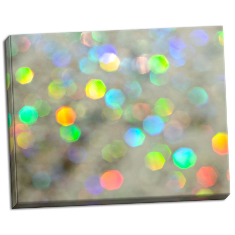 « paillettes bokeh », reproduction d’impression sur toile tendue