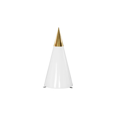 Christmas Tree, Cona, White And Gold Leaf