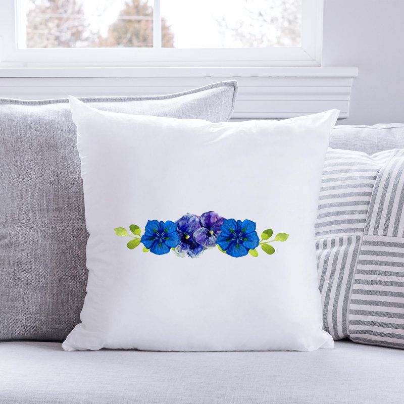 Maurica Reversible Throw Pillow, 20"H x 20"W