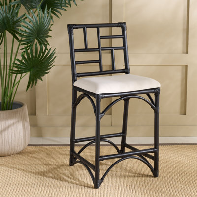Tabouret de bar avec coussin Christine