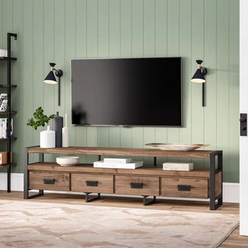 Meuble télé Burwood, H 21,65 po x L 78,74 po x l 15,75 po
