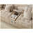 Modular Sectional Sofa with Throw Pillows Camel-2000235741