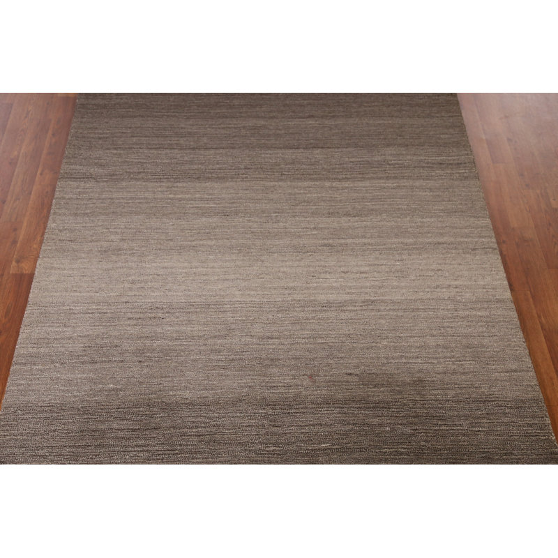 Tapis brun brun Gabbeh