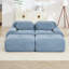 Canapé 2 places en tissu Luxurycorduroy-1404210917