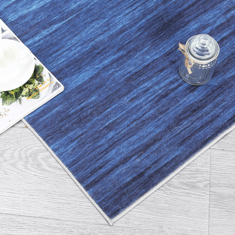 10x13 Rug Washable Rug Non Slip Rug Modern Ombre Rug Contemporary Gradient Rug Carpet for Bedroom Office, Rectangle 10' x 13'