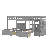Wood Triple Bunk Bed-1407344545