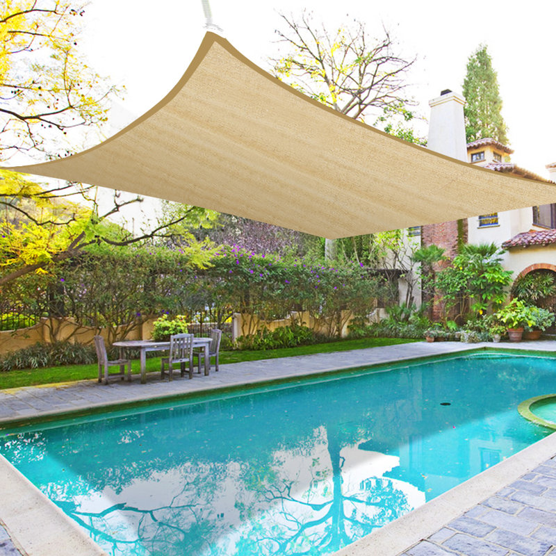Drumsough 3m x 2m Rectangular Shade Sail, Sand