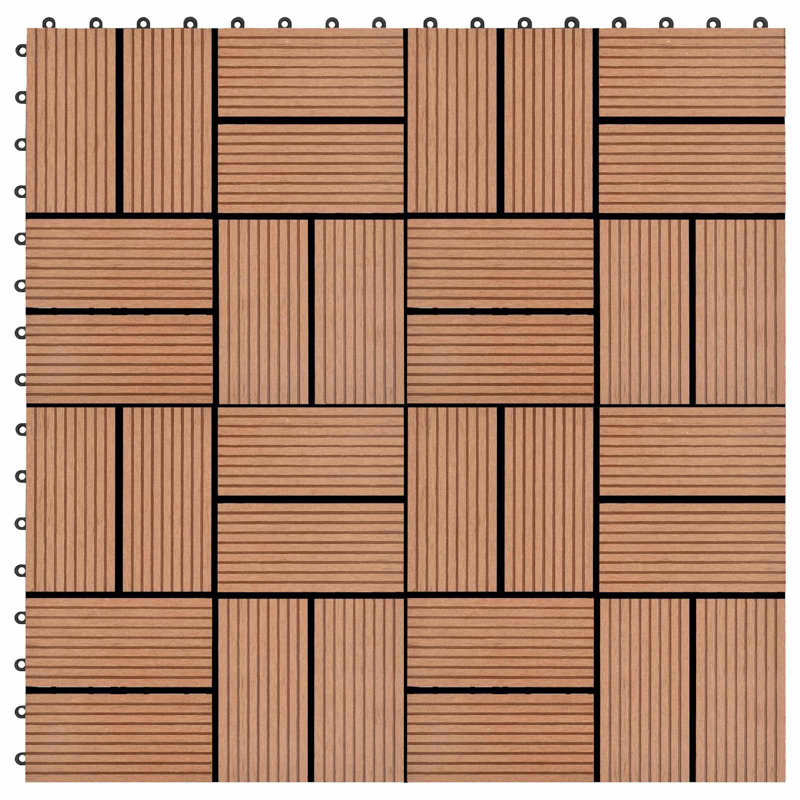 Interlocking Deck, Brown