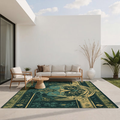 Tapis intérieur et extérieur Celestial Map