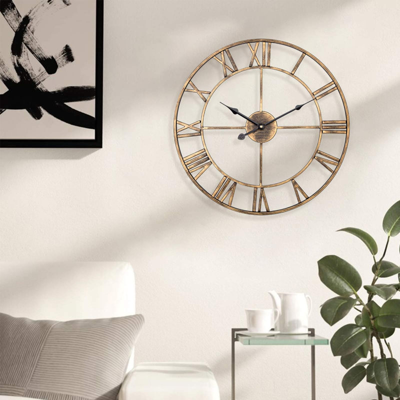Wall Clock, Gold