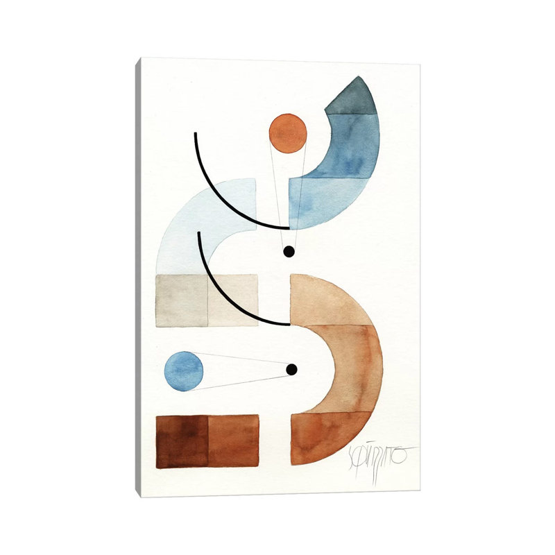 Openspaces by Antony Squizzato - Wrapped Canvas Painting, 101.6 cm H x 66.04 cm W x 1.91 cm D