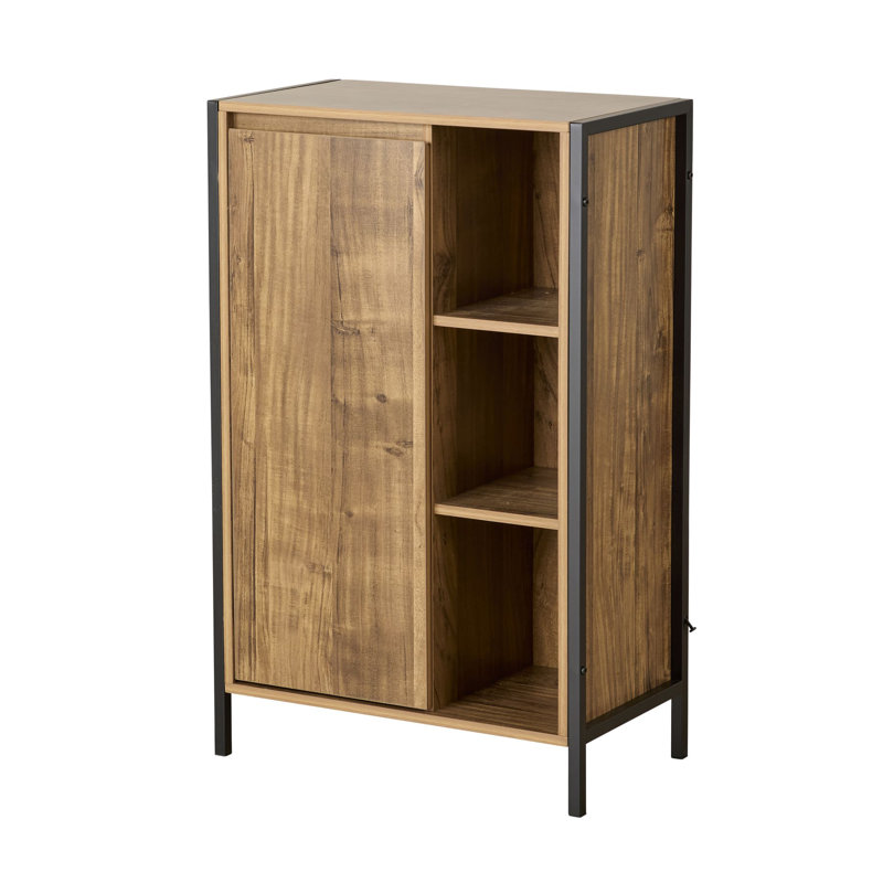 Antioco 1 Door Bathroom Storage Cabinet