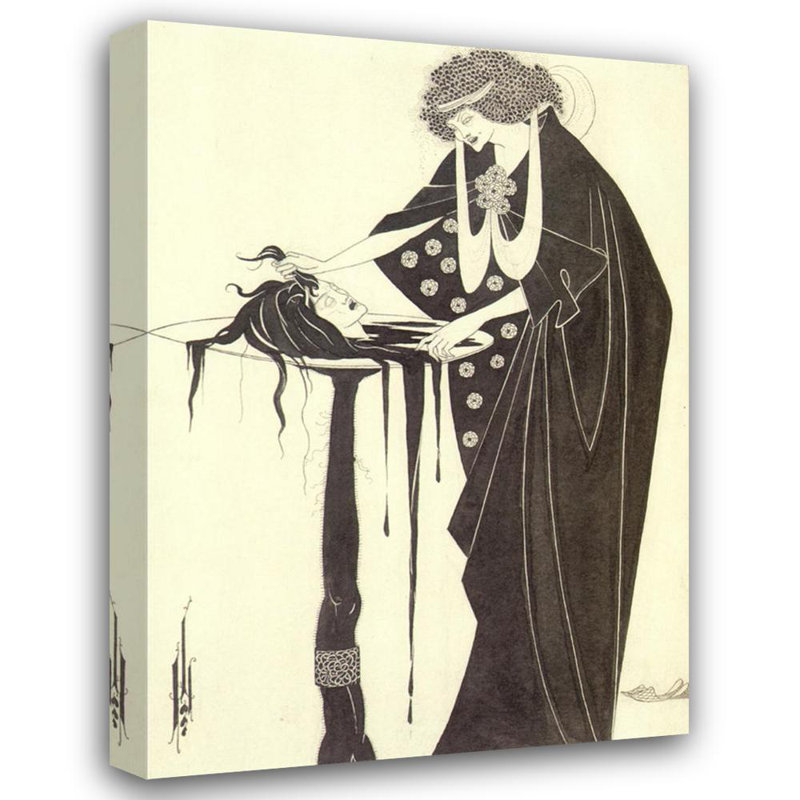 La récompense du danseur, pour Salomé, 1893, H 39 po x l 28 po