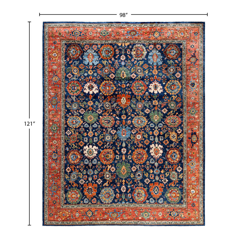 Serapi One-of-a-Kind 8' 2" X 10' 1" Hand Knotted Area Rug