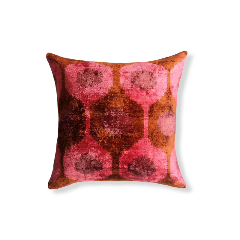 Minli Silk Square Pillow Cover & Insert