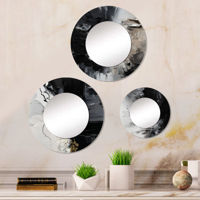 Haruto Metal Round Mirror