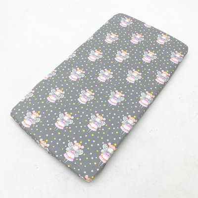 100% Cotton - Piece Standard Crib Fitted Sheet
