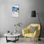 Insiya Glass Wall Clock-1980328501