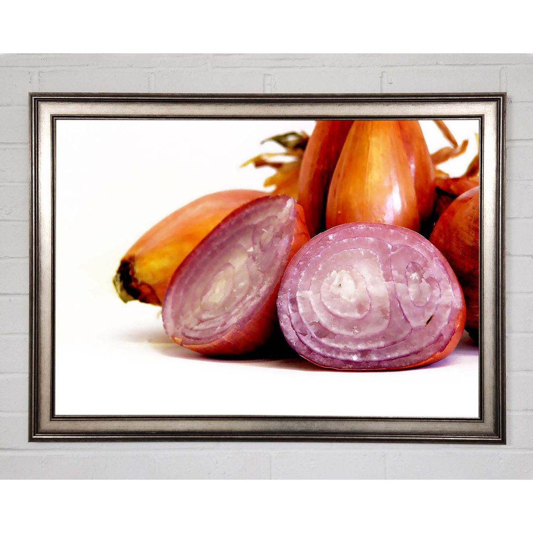 Gerahmtes Wandbild Onion Affair