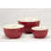 OmniWare Simsbury Red Ceramic Spoon Rest - Lead-Free Glaze, 8.5x3 Inch, Keeps Kitchen Counters Clean - View #2