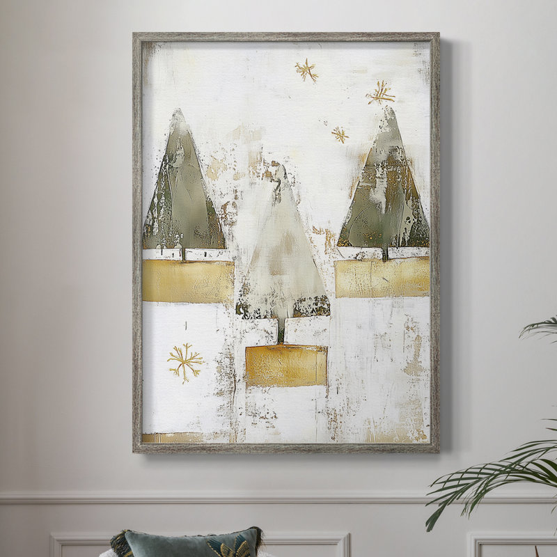 «Christmas Holiday», art encadré DCC-XXVII, bois massif XMA171455, H 11 po x l 9 po
