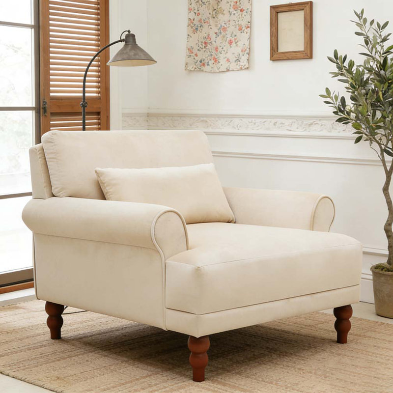 Accent Chair, Beige