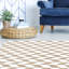 Renee Rectangle Chevron Vinyl Indoor / Outdoor Area Rug-24399467
