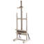 Cyan Design Adjustable Solid + Manufactured Wood H-Frame Easel