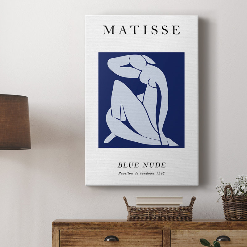 Matisse CCXCVII, reproduction d'art encadrée Cavas, H 27 po x l 18 po
