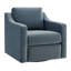 Fauteuil en velours Liora Performance-110091663